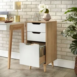 Este 3 Drawer Filing Cabinet Natural/White - Buylateral -Online Furniture Store GUEST 01c7b509 bdfa 4cfb 8076 1981df9ef684