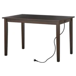 Ruston Rectangular Dining Table With USB Port - Buylateral -Online Furniture Store GUEST 076212f7 92cb 485d 9e4f 08cbdf8048e5