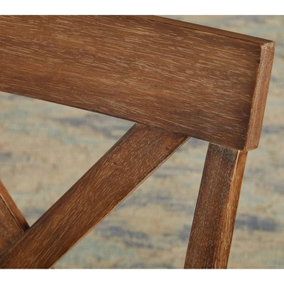 Set Of 2 Verdon Dining Chairs Driftwood - Buylateral 4 Set Of 2 Verdon Dining Chairs Driftwood - Buylateral - Image 4