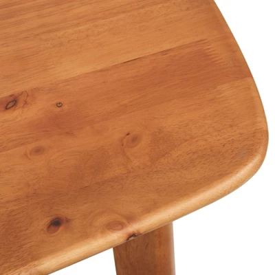 Nettie Mid-Century Modern Rectangular Dining Table Walnut Finish - Buylateral 3 Nettie Mid-Century Modern Rectangular Dining Table Walnut Finish - Buylateral - Image 3