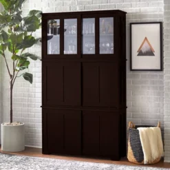 Pacific Stackable Sliding Glass Doors Cabinet - Buylateral -Online Furniture Store GUEST 181f5299 3c5c 49e7 a22d a5f823fcb081