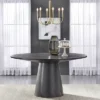 North Bay Round Dining Table Black - Buylateral