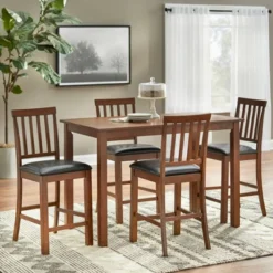 Set Of 2 24" Georgetown Counter Height Barstools Espresso - Buylateral -Online Furniture Store GUEST 20421e77 a44d 4eab 814f 956433fecb3b