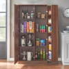 Carino Tall Kitchen Storage Pantry Cabinet - Buylateral