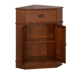 Mission 2 Door 1 Drawer Corner Storage Cabinet Oak - Buylateral -Online Furniture Store GUEST 2ca5f65a 670d 44ad 9674 8a2c5bcb7a35
