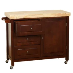 Monterey Kitchen Cart Espresso - Buylateral -Online Furniture Store GUEST 2ea77648 e396 4d66 b4f3 afa6b23d7201