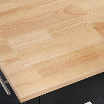 Rubin Kitchen 2-Tier Cart - Buylateral 2 Rubin Kitchen 2-Tier Cart - Buylateral - Image 2