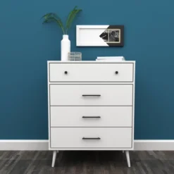 Maylis 4 Drawer Dresser Mellow White - Buylateral -Online Furniture Store GUEST 3aa3a513 5faa 4664 b508 fe457f1f1e97