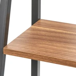 3pc Denton Ladder Desk And Shelf Walnut/Black - Buylateral -Online Furniture Store GUEST 3f75ee8a f1bc 4b19 b88a 514a2b7af72c 1