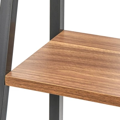 Denton Ladder Desk Walnut/Black - Buylateral 3 Denton Ladder Desk Walnut/Black - Buylateral - Image 3