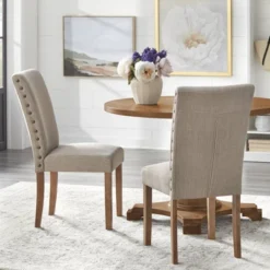 5Pc Atwood Round Dining Set Driftwood - Buylateral -Online Furniture Store GUEST 42ec1321 2e57 4367 8dd9 77d2fd6e8007