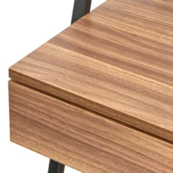 3pc Denton Ladder Desk And Shelf Walnut/Black - Buylateral -Online Furniture Store GUEST 495422f2 14c5 454e ae48 251ff3b609d3