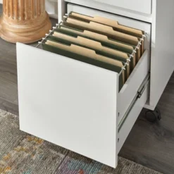 Wenz 2 Drawer Contemporary File Cabinet White - Buylateral -Online Furniture Store GUEST 503965ab 4819 4f50 9e83 22389b0923dc