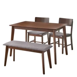 4pc Celeste Dining Set With Bench - Buylateral -Online Furniture Store GUEST 50a27427 0e29 4f1f 8a1d 479afbed4622