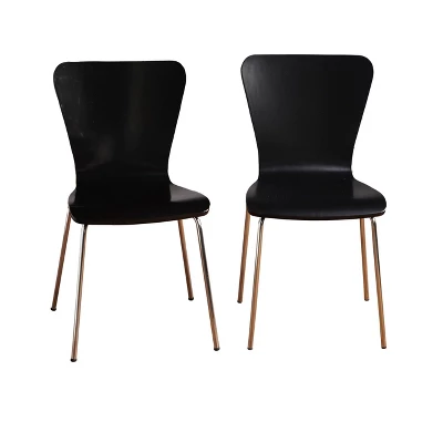 Set Of 2 Pisa Modern Bentwood Dining Chairs - Buylateral 5 Set Of 2 Pisa Modern Bentwood Dining Chairs - Buylateral - Image 5