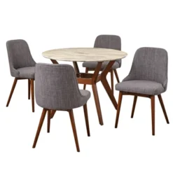 5pc Saville Dining Set Gray - Buylateral 11 5pc Saville Dining Set Gray - Buylateral -Online Furniture Store GUEST 6142dde3 926b 4fd9 ab47 a4451177b684