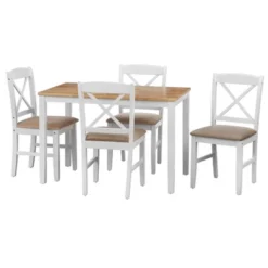 5pc Mason Rectangular Crossback Dining Set - Buylateral 11 5pc Mason Rectangular Crossback Dining Set - Buylateral -Online Furniture Store GUEST 7342a34c 1497 4ab7 8776 db81ed7226d5