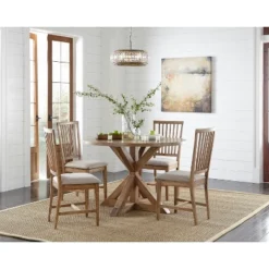 Charlotte Pedestal Dining Table Driftwood - Buylateral -Online Furniture Store GUEST 794fd24c b8e7 44bc a88b 8a9c551ecc44