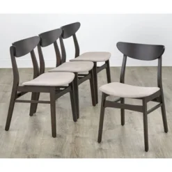 5pc Parlin Dining Set Walnut - Buylateral -Online Furniture Store GUEST 7a6261b4 50aa 476e 8088 db839cddaba3