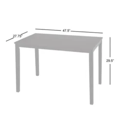 5pc Beverly Dining Set Black - Buylateral -Online Furniture Store GUEST 7de64536 bad5 4fd8 854d 1b98009238e5