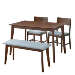 4pc Celeste Dining Set With Bench - Buylateral -Online Furniture Store GUEST 81a11c2e 8b54 495c 8cfd b30e1085ccf0