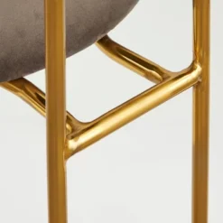 24" Set Of 2 Retro Velvet Counter Height Barstools - Buylateral -Online Furniture Store GUEST 8203552c 0325 4808 88c1 45e2cd87ecf5