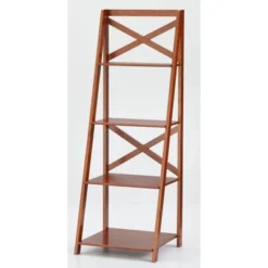 56" 4 Tier Crossback Shelf - Buylateral -Online Furniture Store GUEST 909e82ab 8289 46cb a411 f1a75ac27d39