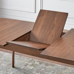 7pc Wave Rectangular Dining Set Walnut/Blue - Buylateral -Online Furniture Store GUEST 92a2dbba eb73 48f6 95c0 853b904a4091 1