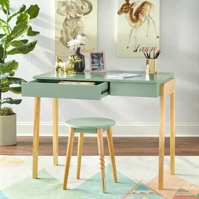 Alena Desk And Stool Set - Buylateral 1 Alena Desk And Stool Set - Buylateral