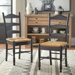 Set Of 2 Ladder Back Dining Chairs - Buylateral -Online Furniture Store GUEST 98822033 dbea 465f bf78 4e8a5aa79418