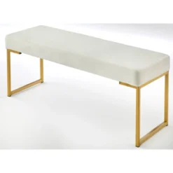 Daveeda Velvet Bench - Buylateral -Online Furniture Store GUEST 9c1cd267 02c2 4bd8 bb0b 156c8d51964f