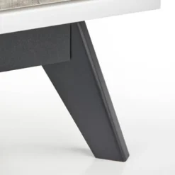 Crislana Mid-Century Modern 6 Drawer Dresser Gray/White - Buylateral -Online Furniture Store GUEST a3e29560 4d81 40b8 a579 978326c91e5e