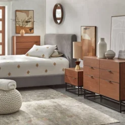 Noble 6 Drawers Dresser Walnut - Buylateral -Online Furniture Store GUEST a840eaf0 9430 468c a65d 021d60944689 2