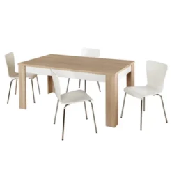 Mandy Dining Set Natural/White - Buylateral -Online Furniture Store GUEST aa2894ce cd78 4c16 a0f3 657804bd9268
