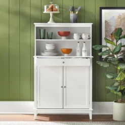 Farmhouse Buffet And Hutch White - Buylateral -Online Furniture Store GUEST b52e0238 ae99 4025 a12b da18ff30b173