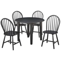 5pc Chadwick Drop Leaf Dining Set With 4 Windsor Chairs - Buylateral -Online Furniture Store GUEST b7d460f1 4ca9 4836 b3ff 39d440e8127b
