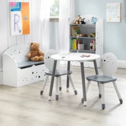 3pc Talori Kids' Table And Chair Set Gray/White - Buylateral 6 3pc Talori Kids' Table And Chair Set Gray/White - Buylateral -Online Furniture Store GUEST bc1e69d4 876d 480a b7b3 0dd41a244534 1