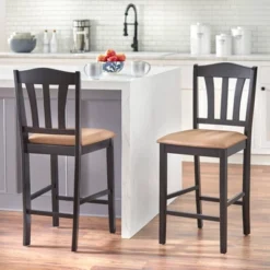 24" Mainfield Counter Height Barstool - Buylateral