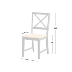Set Of 2 Virginia Crossback Dining Chairs - Buylateral -Online Furniture Store GUEST c5ddf353 96f8 4f50 a90d 853cde055b4a