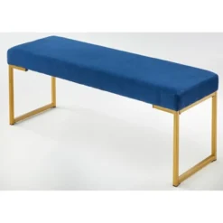Daveeda Velvet Bench - Buylateral -Online Furniture Store GUEST cddf05b0 ad56 4511 ab8b ddd55688a635
