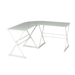 L Shaped Tempered Glass Desk - Buylateral -Online Furniture Store GUEST d50085d7 13cf 4954 94b2 bdac2bdfcbf9