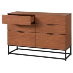 Noble 6 Drawers Dresser Walnut - Buylateral -Online Furniture Store GUEST d59be6dc 2855 4066 9520 ae1c5f485e77