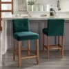 24" Set Of 2 Crawford Counter Height Barstools - Buylateral
