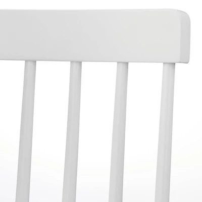 7pc Ericson Modern Dining Set Natural/White - Buylateral 4 7pc Ericson Modern Dining Set Natural/White - Buylateral - Image 4