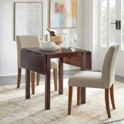 3pc Estelle Drop Leaf Dining Set - Buylateral -Online Furniture Store GUEST ed2d00cd 8594 42c8 8d23 14a069c85732