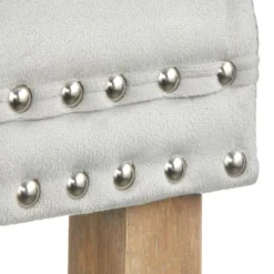 Set Of 2 Portico Tufted High Back Velvet Dining Chairs Gray - Buylateral -Online Furniture Store GUEST ed3c21fd 49c1 407b 8ed9 86c3d5632000