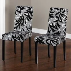 5Pc Elly Sophia Parson Dining Set Gray/Black - Buylateral -Online Furniture Store GUEST f2401253 c3a6 48c1 9bb4 1c4ad6a6497b