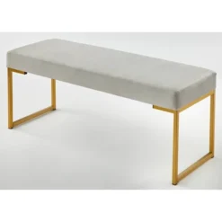 Daveeda Velvet Bench - Buylateral -Online Furniture Store GUEST f4123e62 206b 45c1 a716 5807909ff00b